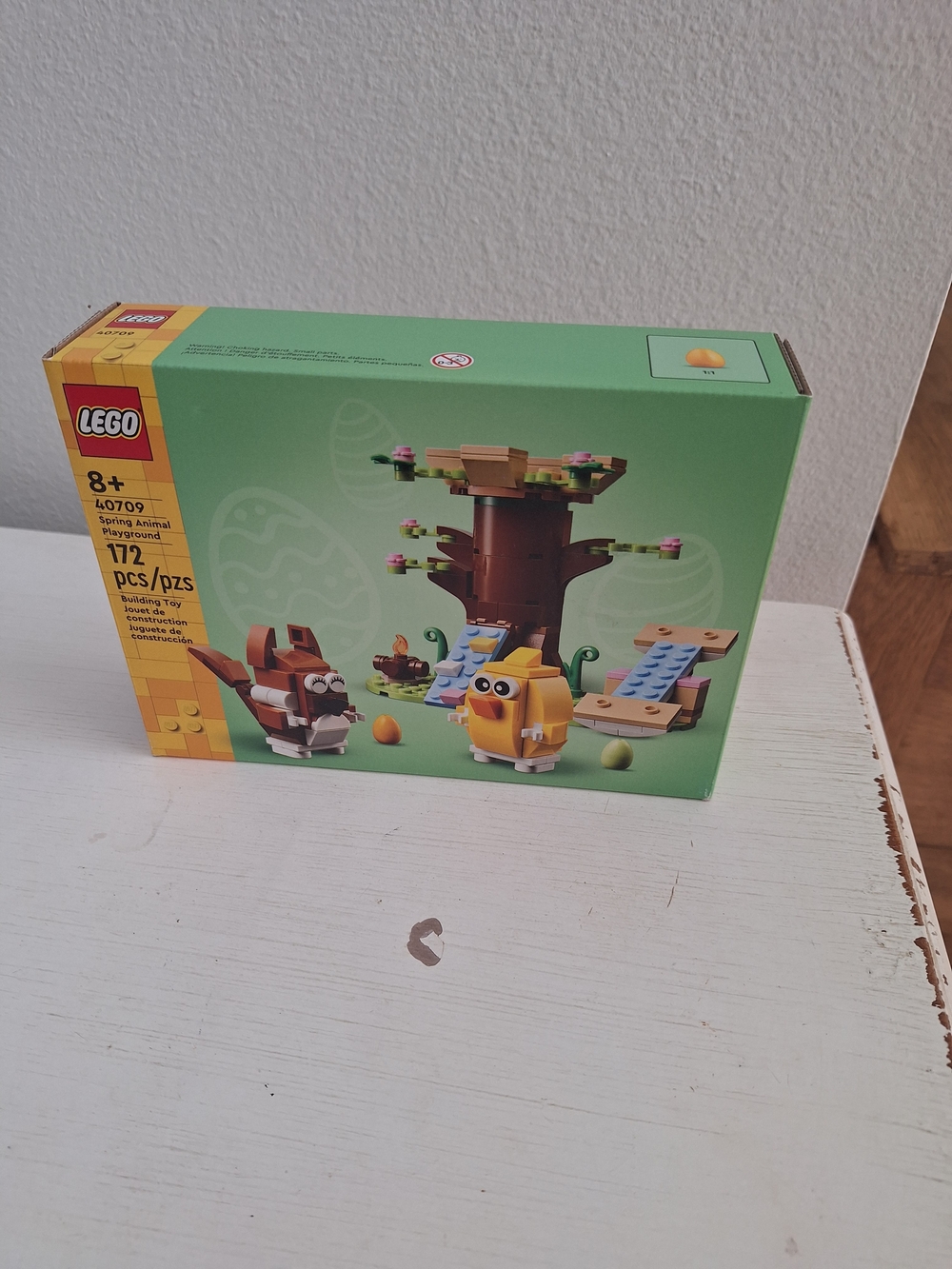LEGO Spring Animal Playground Building Set - Green Box with Yellow Chick